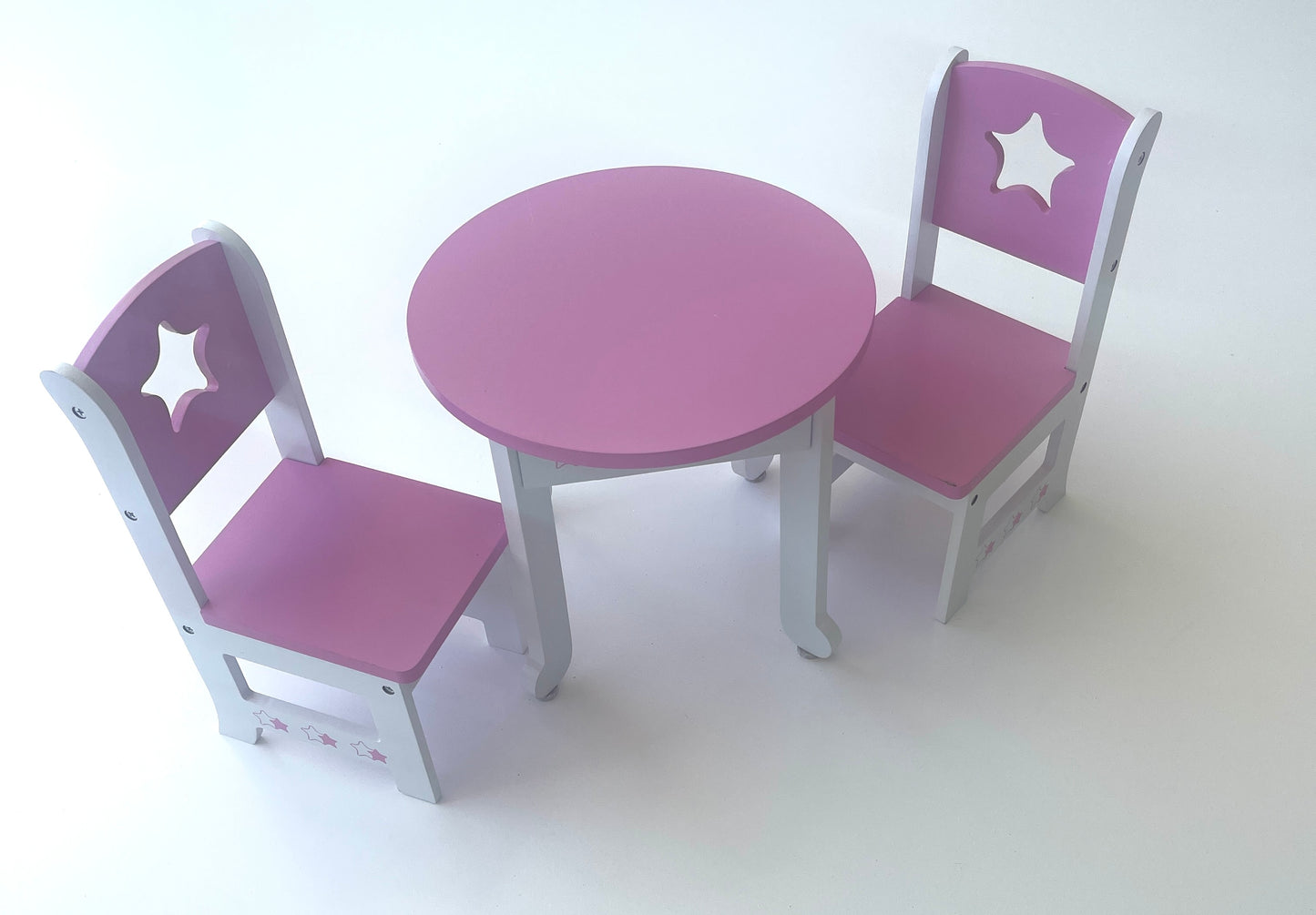 Pink Table & Chairs