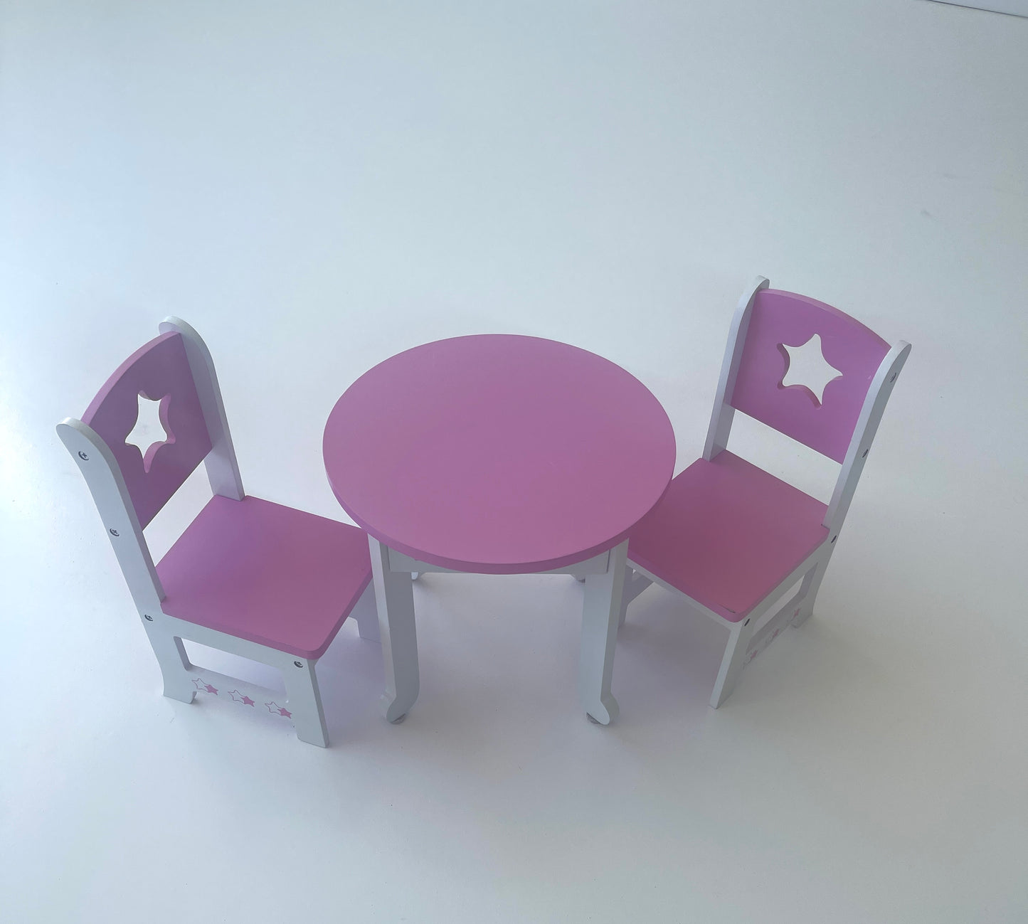 Pink Table & Chairs