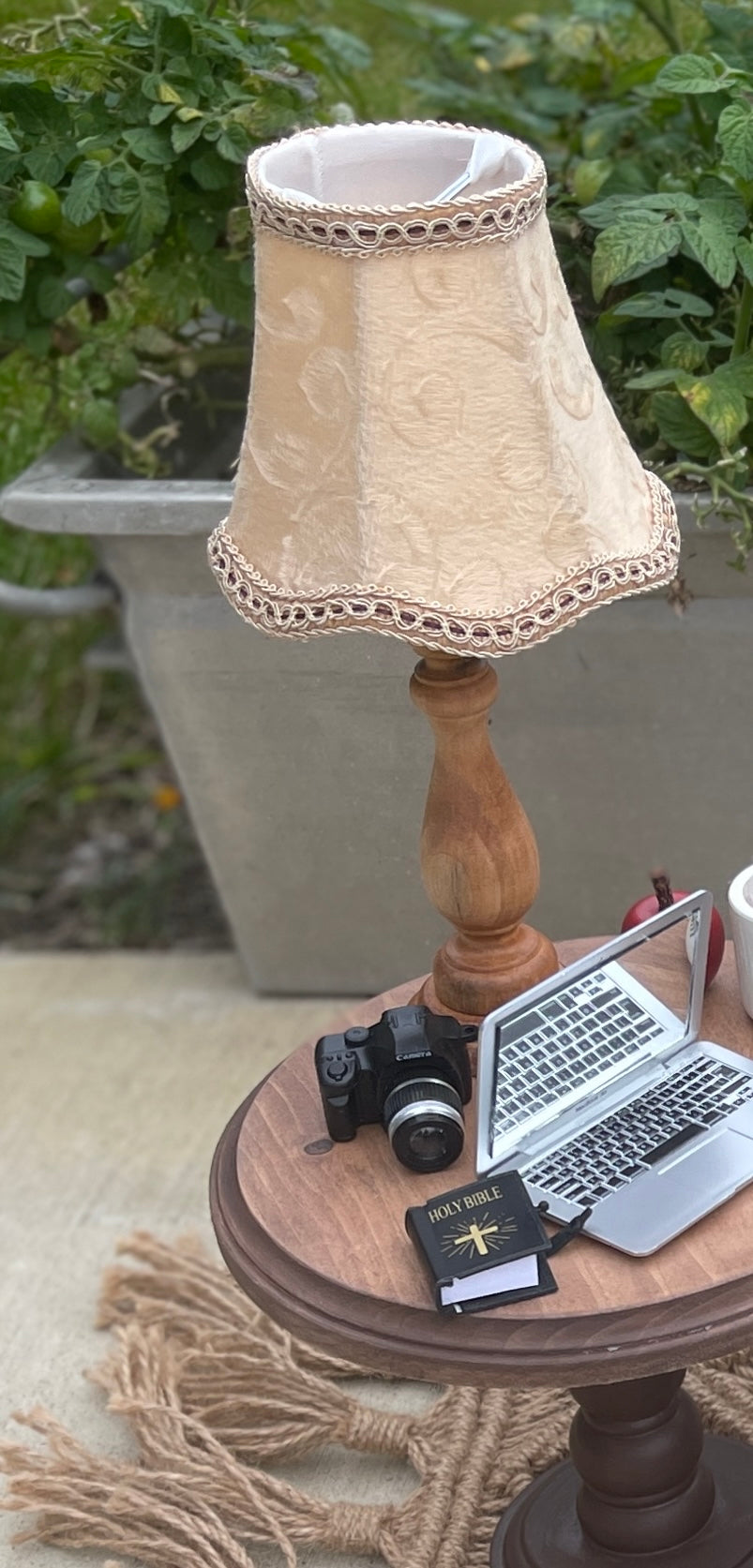 Wood Lamp Prop