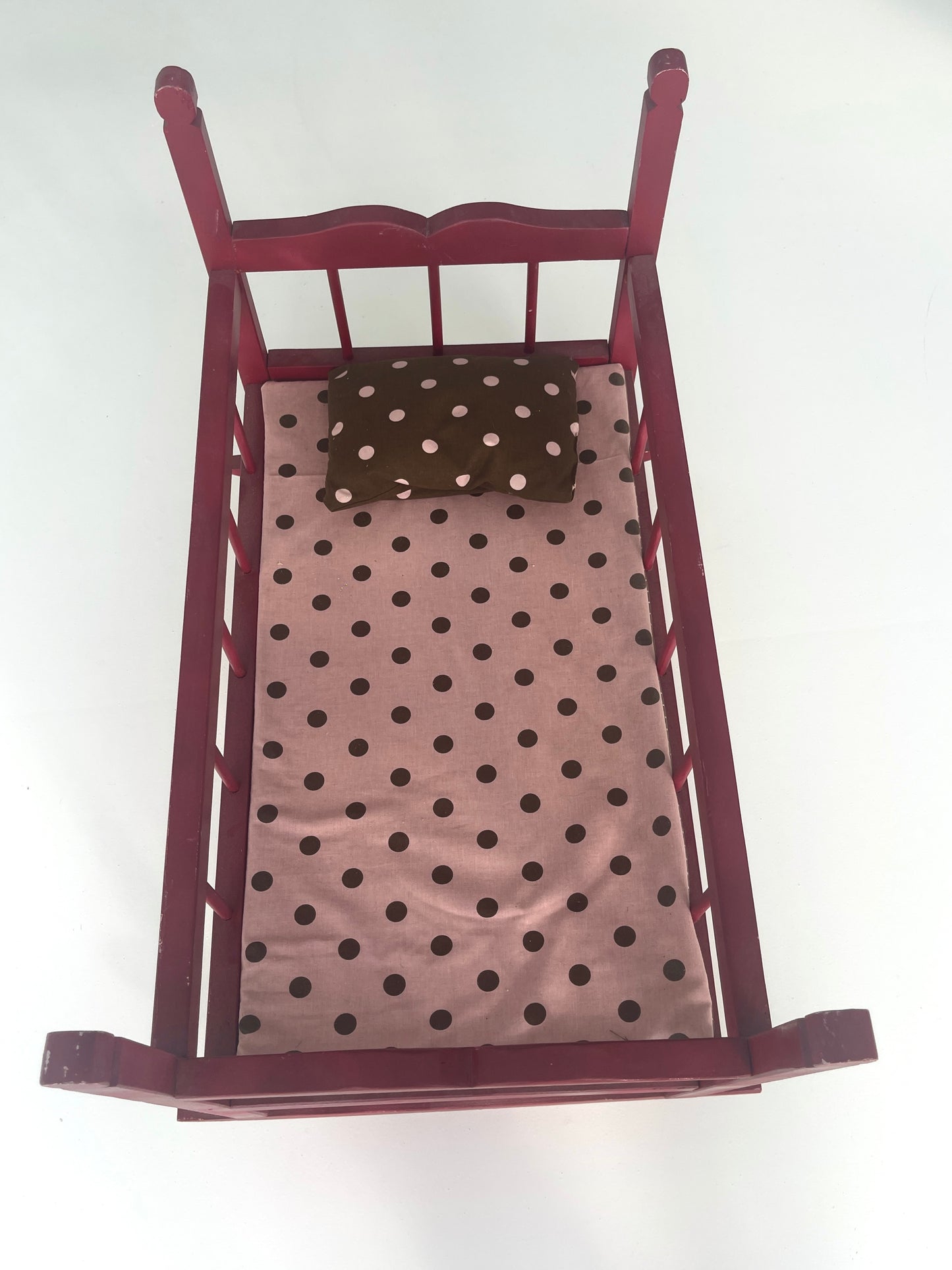 Vintage Red Cradle