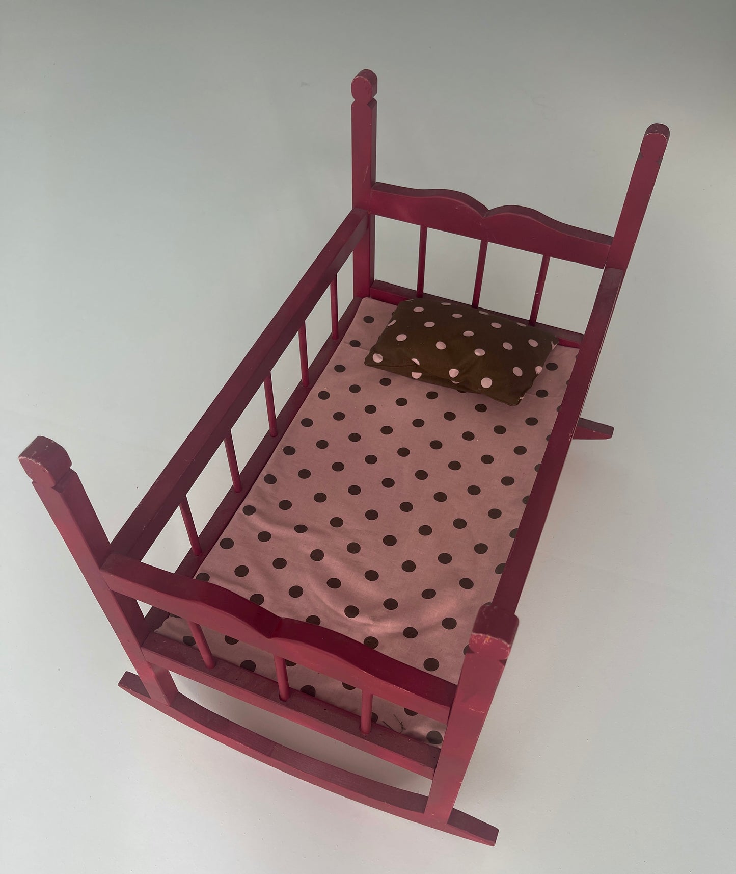 Vintage Red Cradle