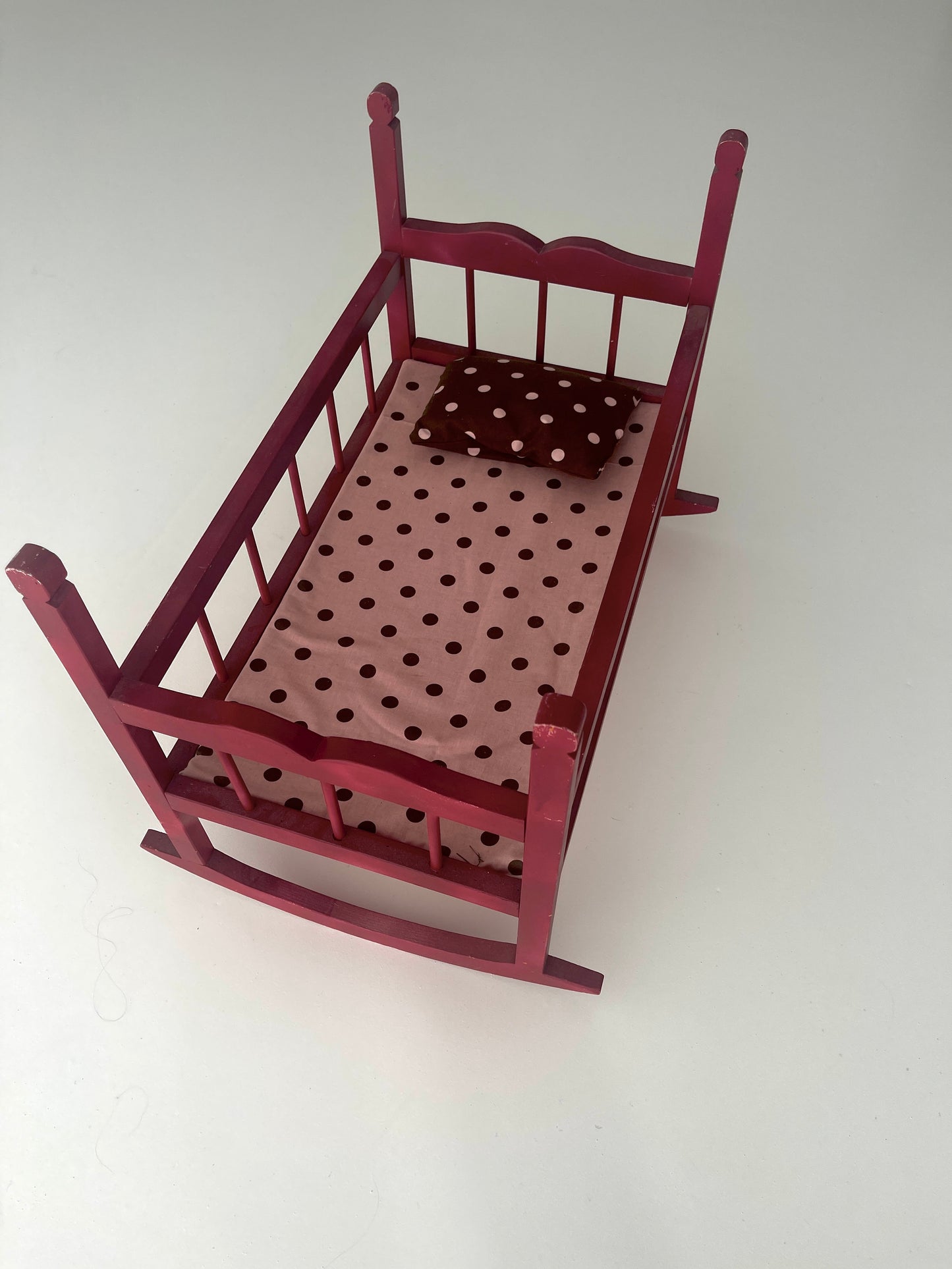 Vintage Red Cradle