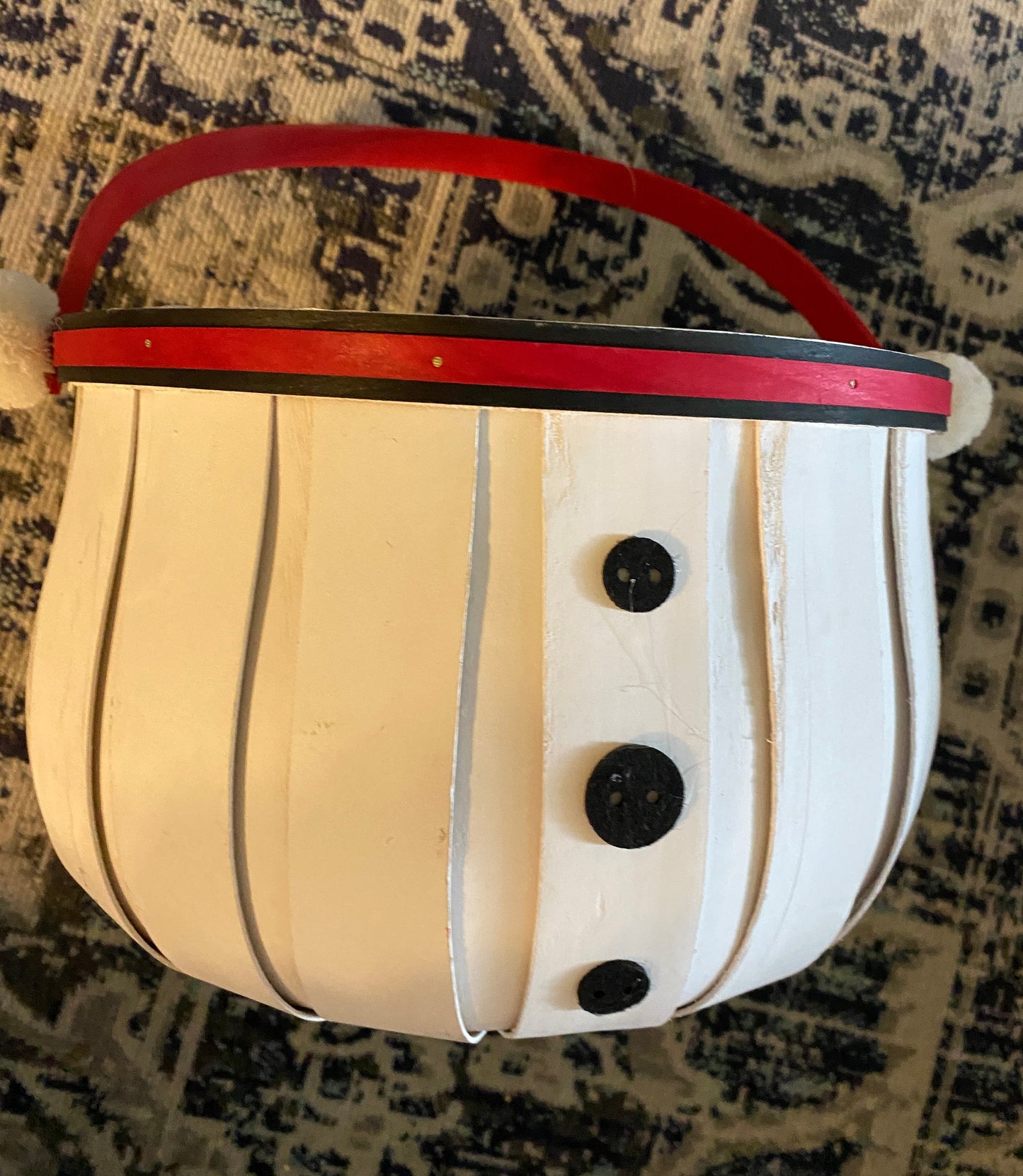 Snowman Basket Prop