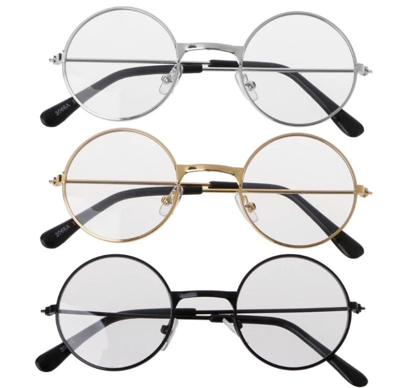 Oversized Round Glasses