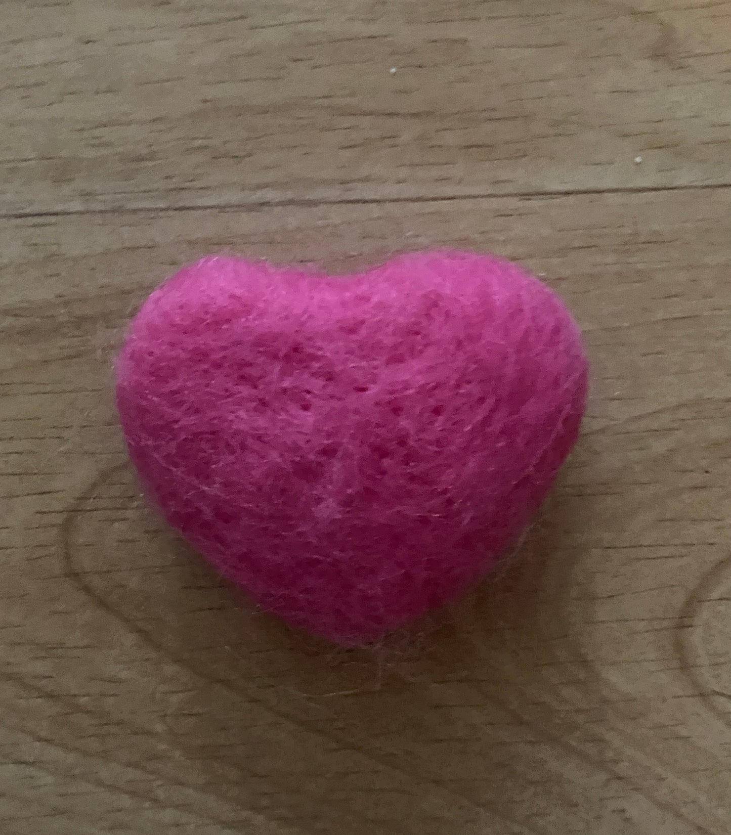 Tiny Felted Heart