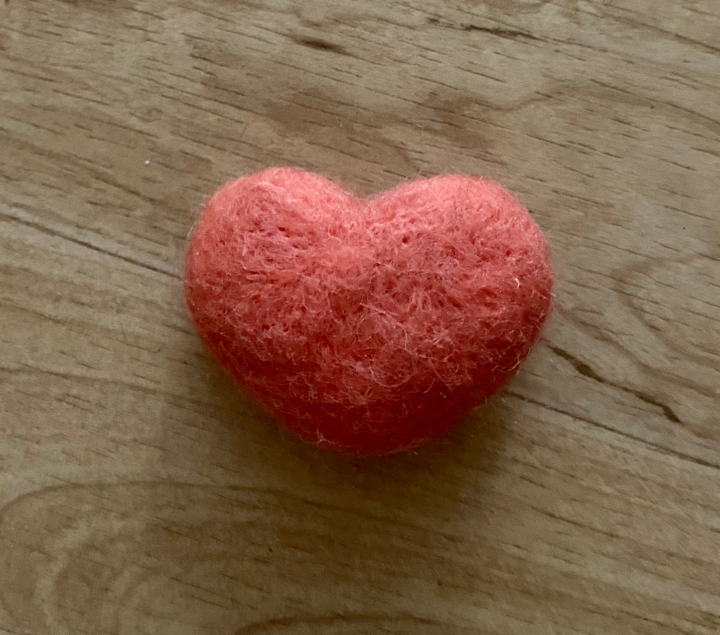 Tiny Felted Heart