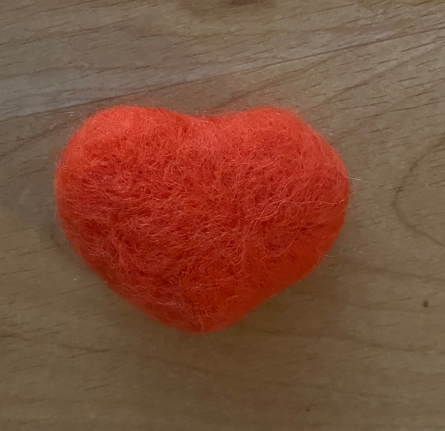 Tiny Felted Heart