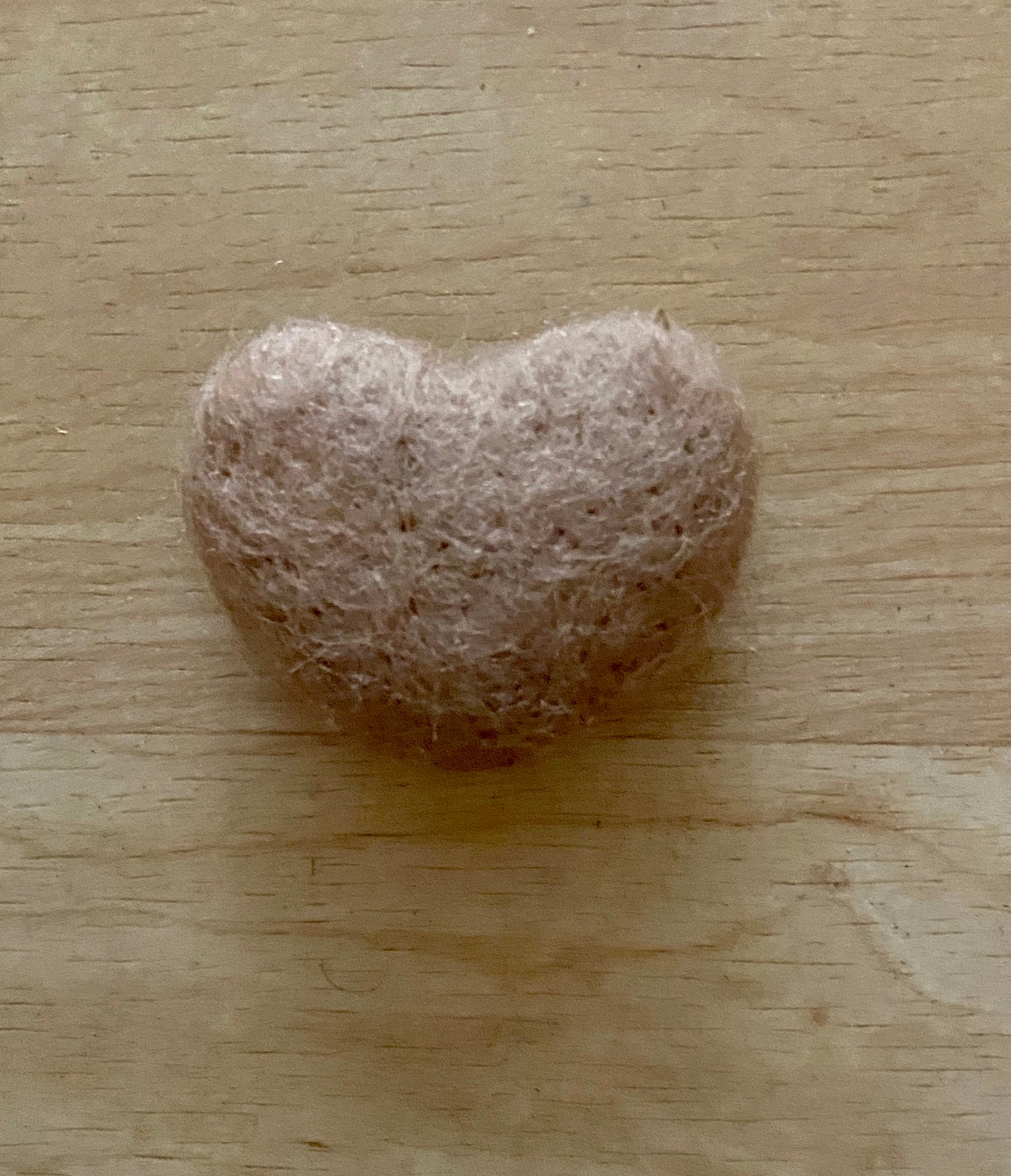 Tiny Felted Heart