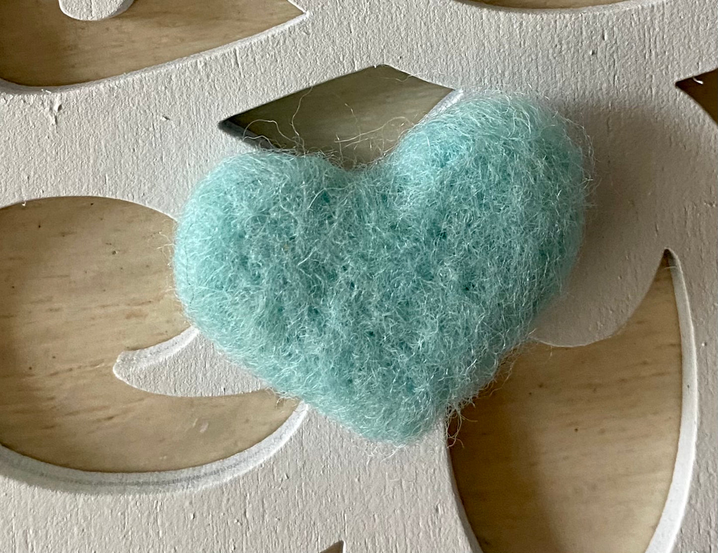 Tiny Felted Heart